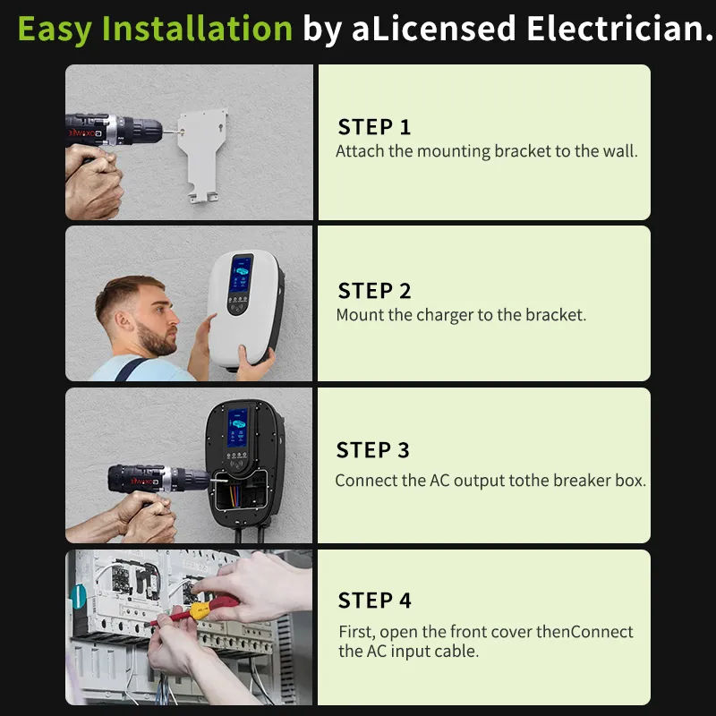 Estación de carga para vehículos eléctricos inteligentes 