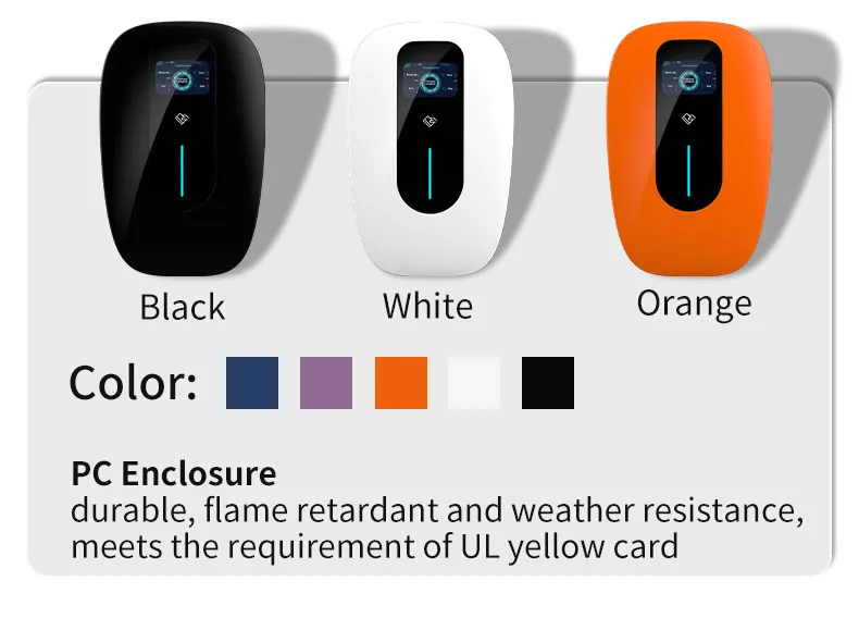 FCC AC Wallbox Ocpp Cargador EV Estaciones de carga con CE 
