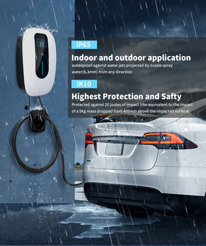 alto rendimiento Estaciones de carga para vehículos eléctricos con RoHS Estación de carga para vehículos eléctricos con cargador Ocpp rápido de 