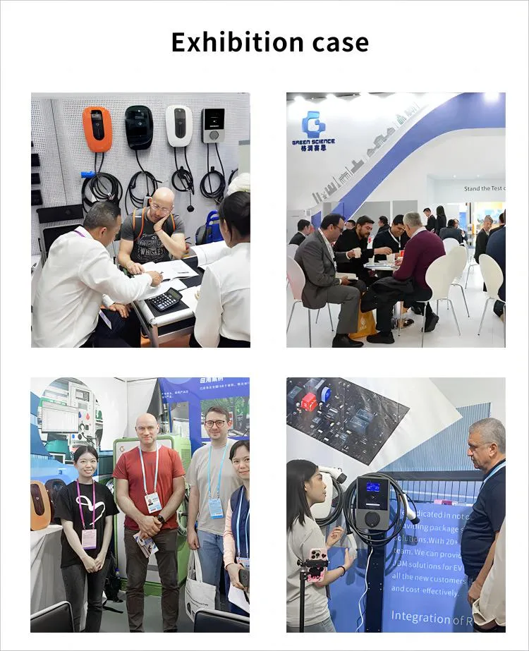 Cargador EV inteligente OEM con tarjeta RFID/WiFi/APP/Ocpp para uso doméstico y comercial