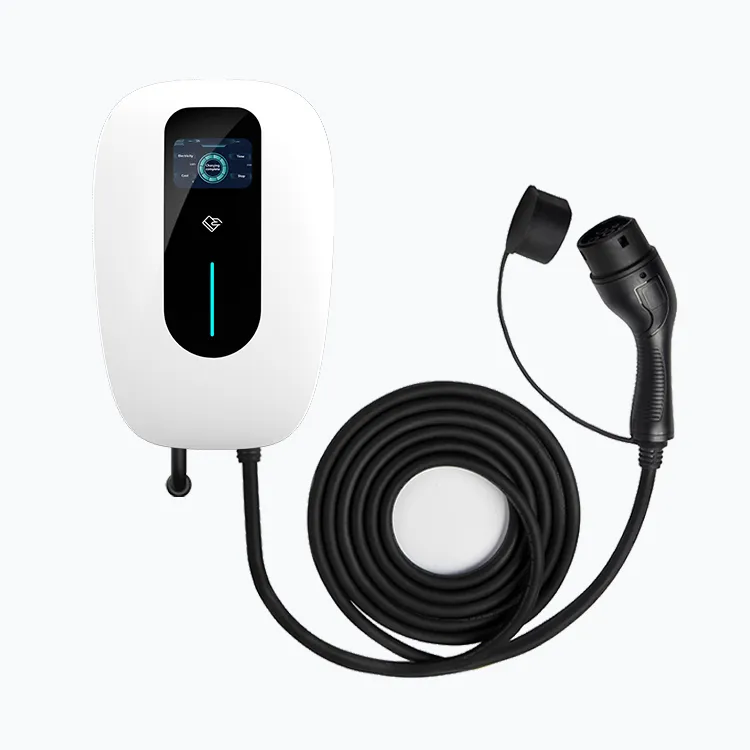 Hogar usando EV AC Cargador normal Nivel 2 Cargador para automóvil eléctrico 11kw 