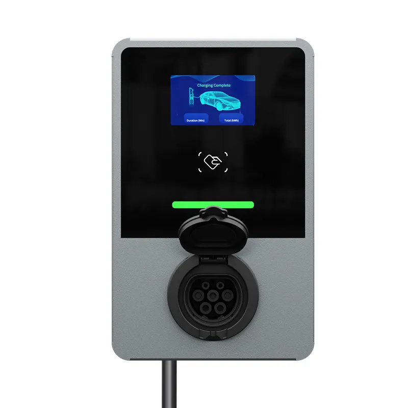 Cargador EV IP65 Smart Home tipo 2 11kw 32A con tarjeta/APP RFID