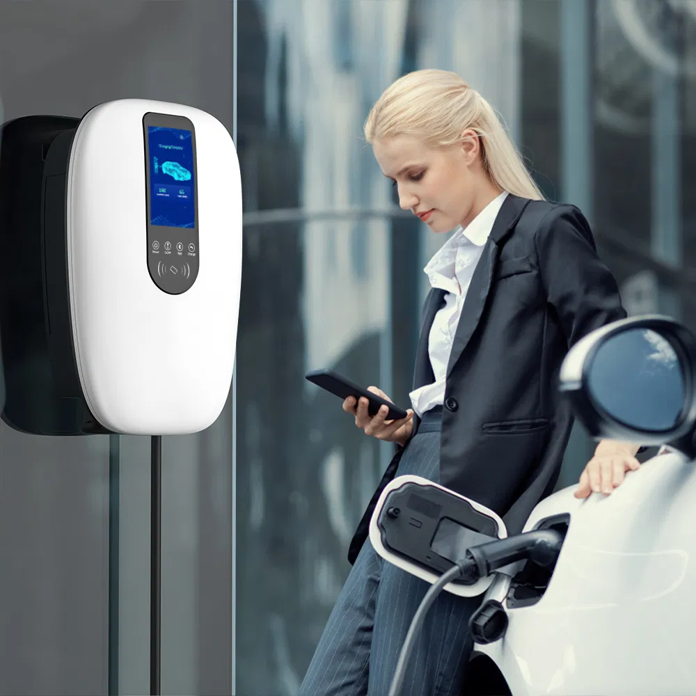 cargador EV 7kw de fábrica Cargador EV Estación de carga eléctrica teledirigida del coche EV del 