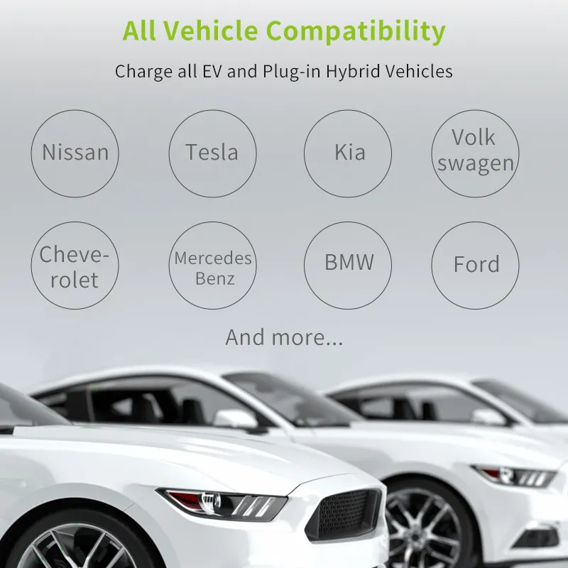 Cargador EV inteligente Type2/Gbt comercial con tarjeta RFID/APP/Ocpp 1.6
