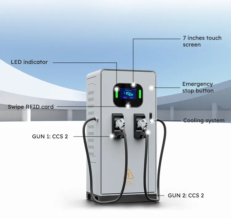 comercial DC EV 120kw 