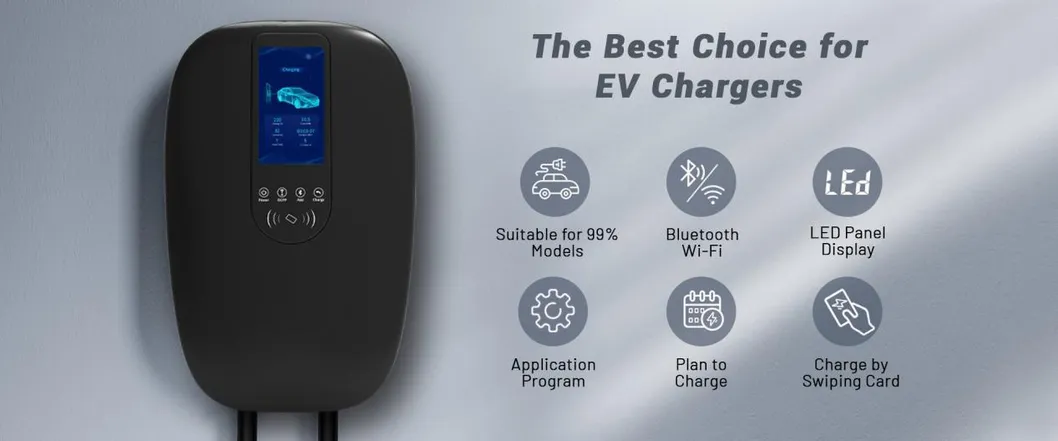 Cargador EV de nivel 2 de diseño único para Europa 