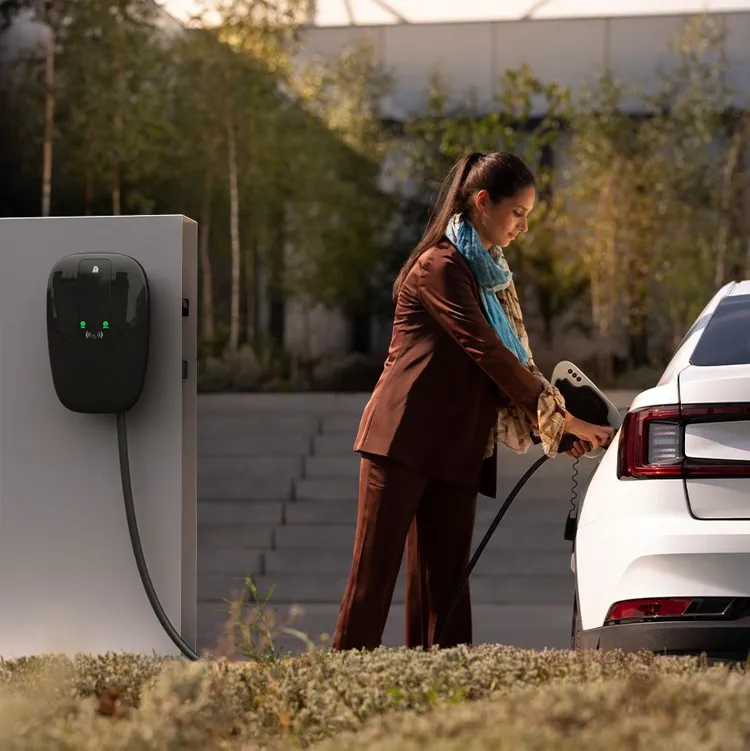 32A 7.2kw 10m Cargador rápido EV tipo 2 atado 