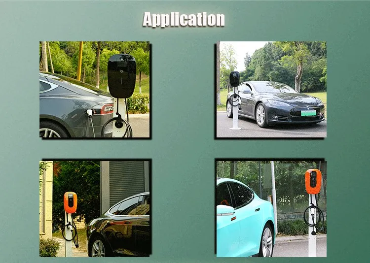 Hot APP/Tuya Smart Life/Ocpp1.6j Punto de carga aprobado por la CE Fabricante de cargador EV Ocpp 1.6j Commercial 