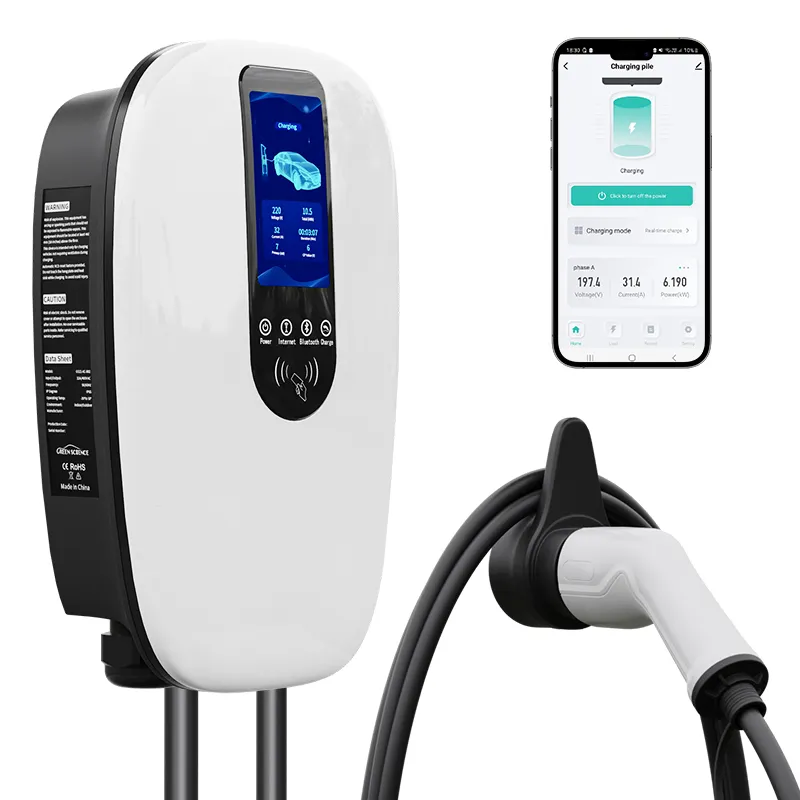 Cargador EV comercial para todos los usuarios con tarjeta APP/RFID y Ocpp opcional