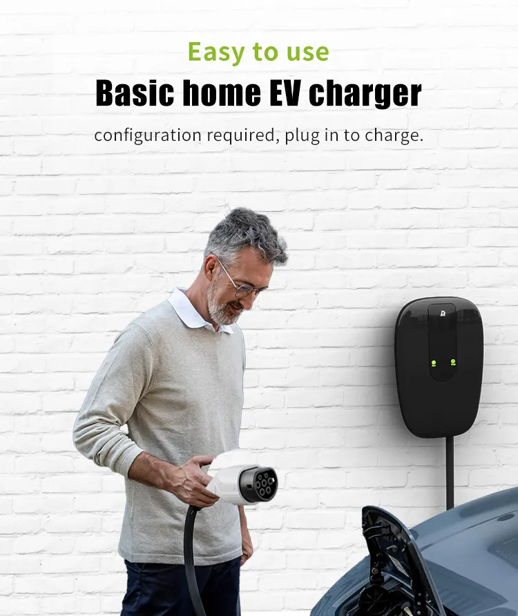 Cargador EV Tipo 2 7,2 Kw Monofásico con Plug and Charge 
