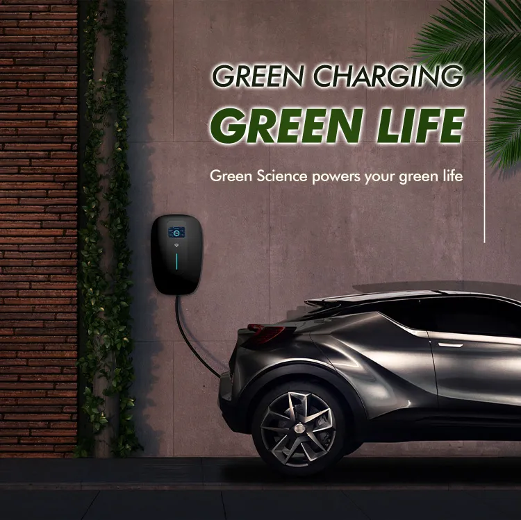 Cargador EV Wallbox de Green Science Ocpp con 