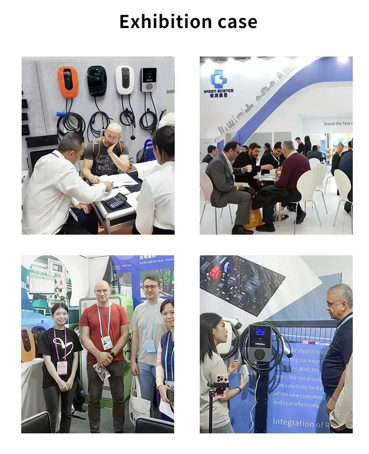 Cargador inteligente inalámbrico EV con tarjeta RFID/WiFi y control de aplicaciones