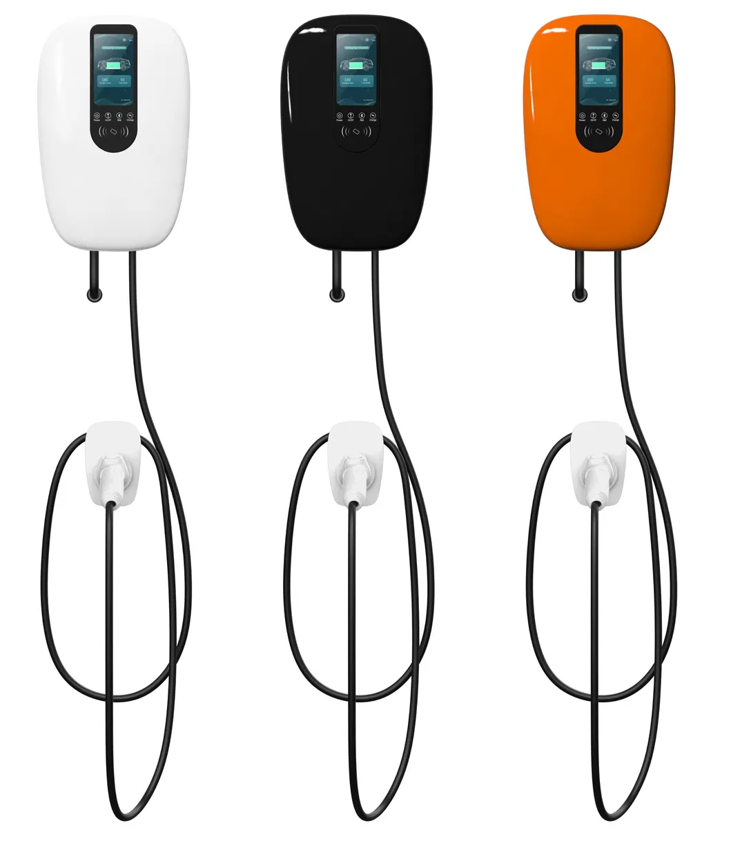 OEM 7kw 32A CCS Cargador de vehículos eléctricos Ocpp 1,6 WiFi 4G 