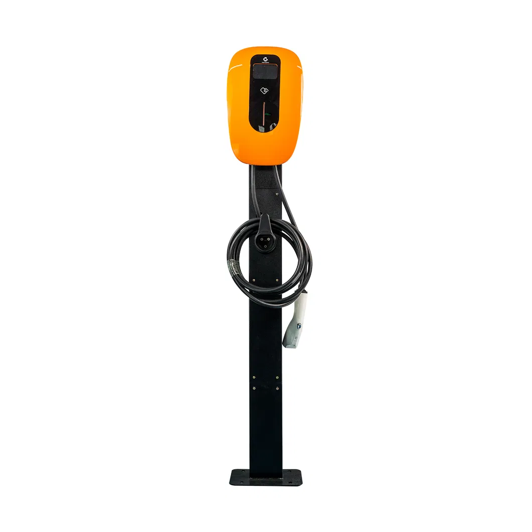 7kw/11kw/ Cargador EV Wallbox de 22kw con enchufe tipo 1 o tipo 2 220V /380V para electricidad Carga de vehículos eléctricos de nivel 2