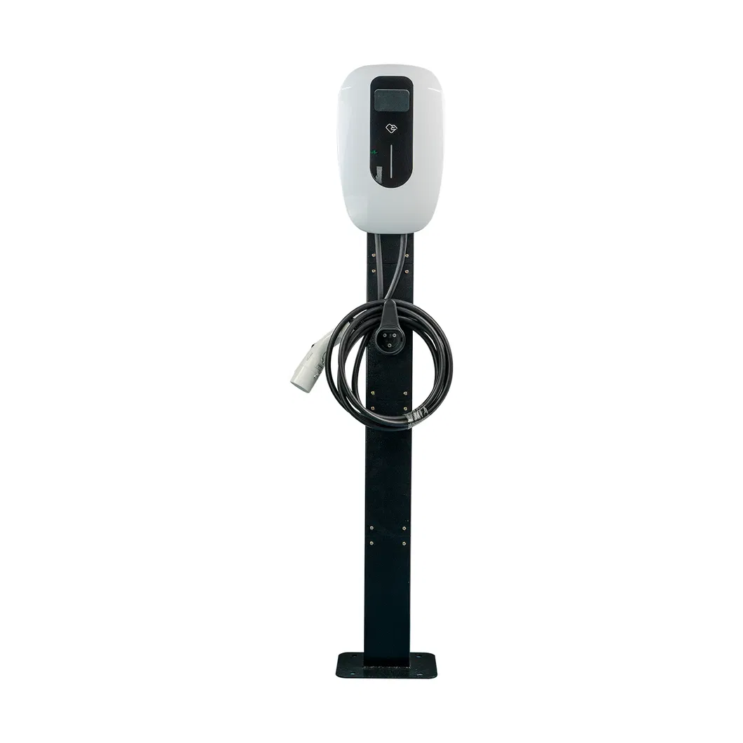 Pila de carga casera del cargador EV de la CA de Ocpp 22 Kw montada en el piso con 