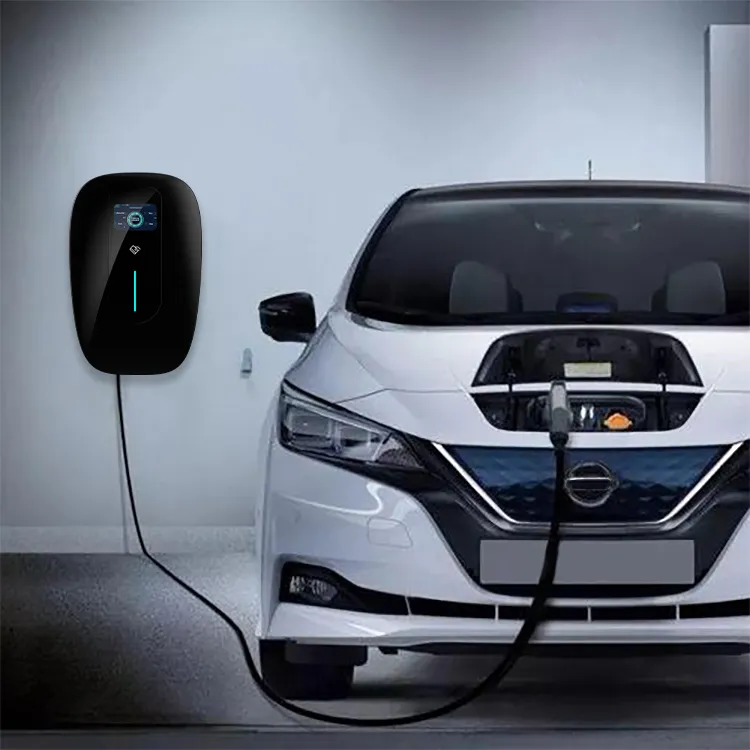 AC 220V 7kw Cargador EV Evse Wallbox montado en la pared Smart AC Cargador EV Evse Wallbox montado en la pared Smart AC 220V 7kw 