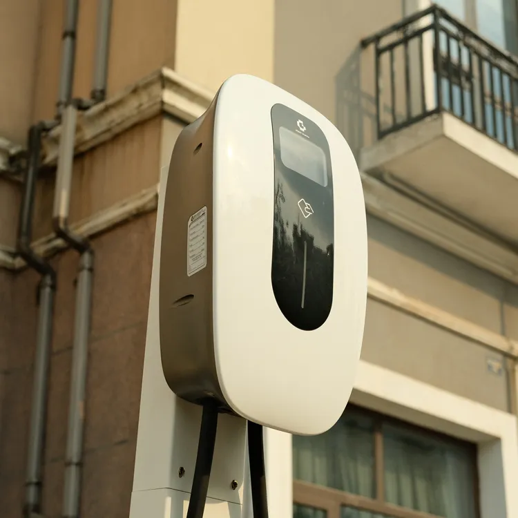 Hogar usando EV AC Cargador normal Nivel 2 Cargador para automóvil eléctrico 11kw 
