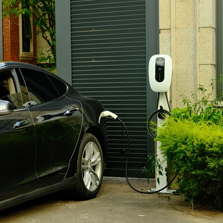 Green Science Wallbox Cargador rápido para vehículos eléctricos de 22 kw tipo 2 con aplicación/tarjeta RFID 