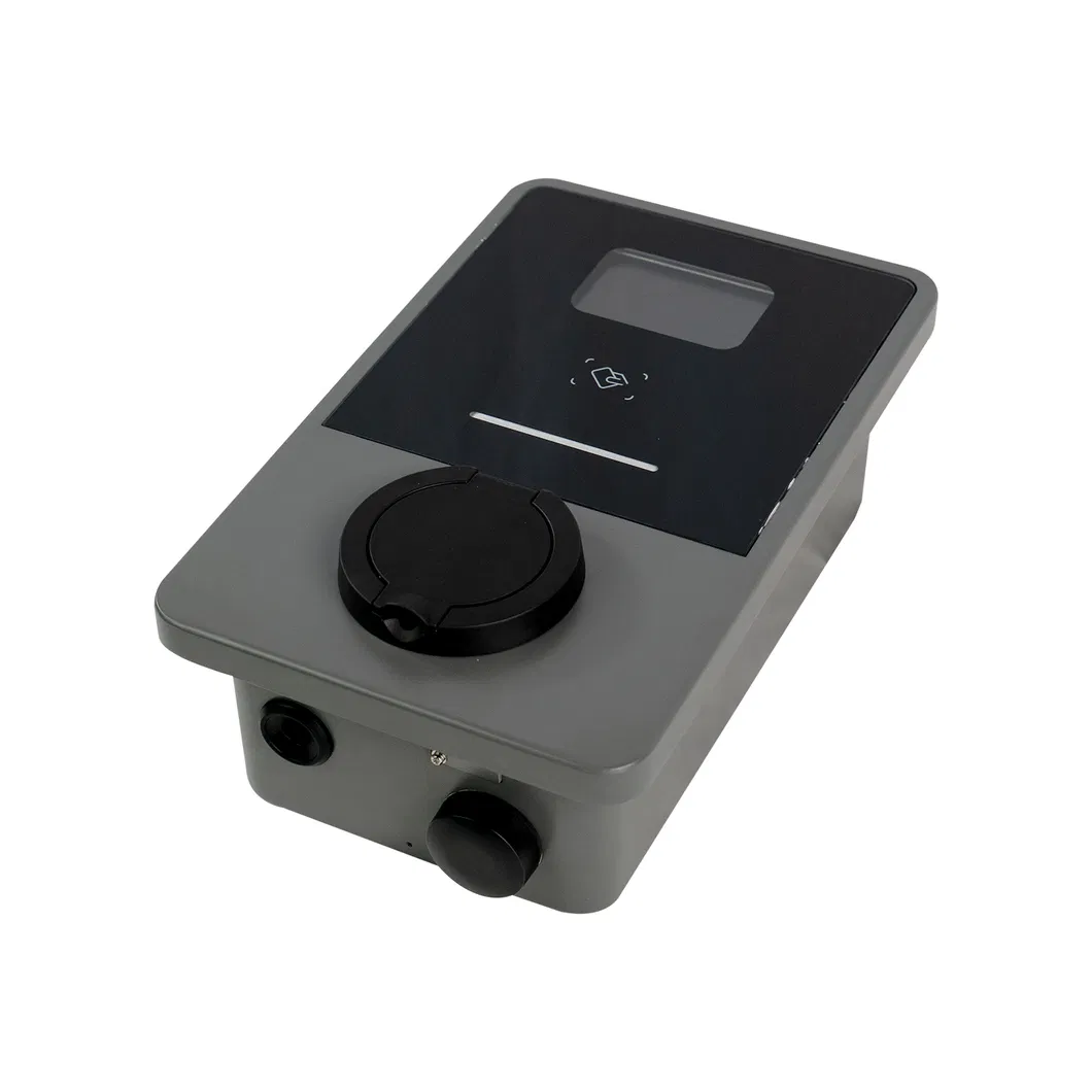 Cargador EV 11kw tipo 2 enchufe IEC62196-2 con Cable de 5m 16A trifásico Evse Wallbox 380V