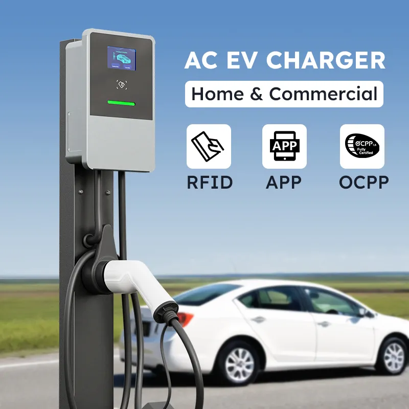 Estación de carga EV a buen precio con WiFi/APP para uso doméstico y comercial
